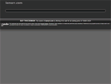 Tablet Screenshot of lamarr.com